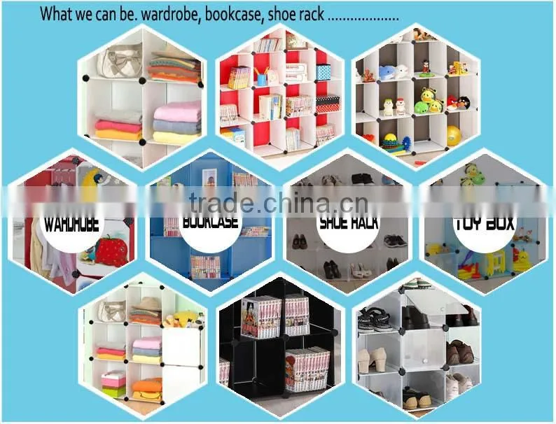 AL0024-6 Cube storage tank mobile classic folding bookcase wall bed