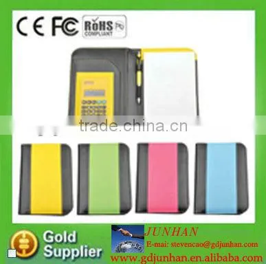PU Cover agenda Notebook with pen
