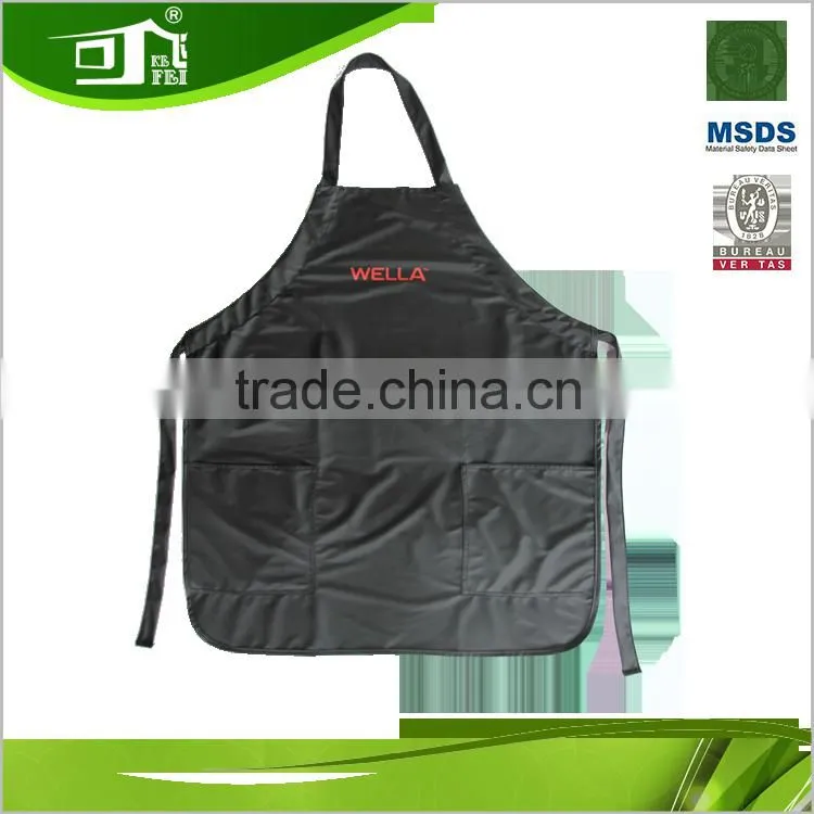 waterproof PU coating hair salon Apron
