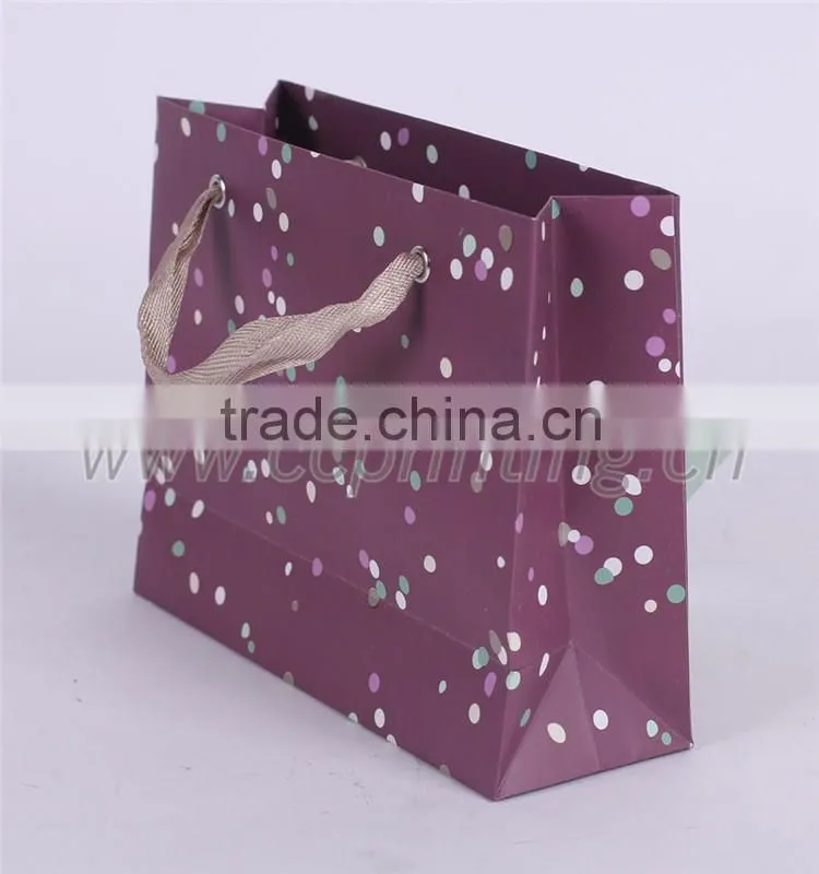 2016 New Luxury Shopping Paper Bag for Cloth