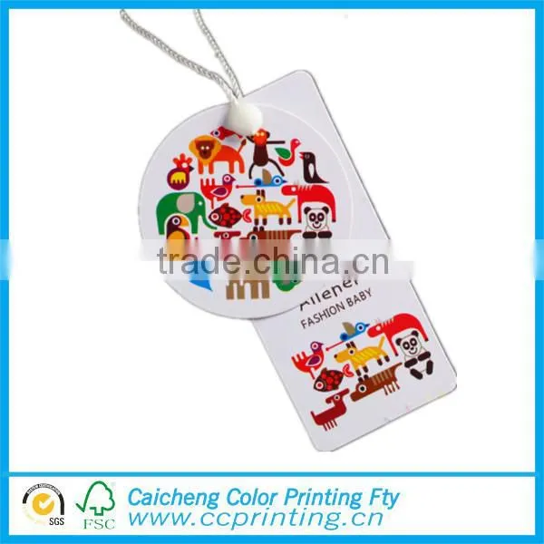 Jeans paper hant tag laundry tag paper