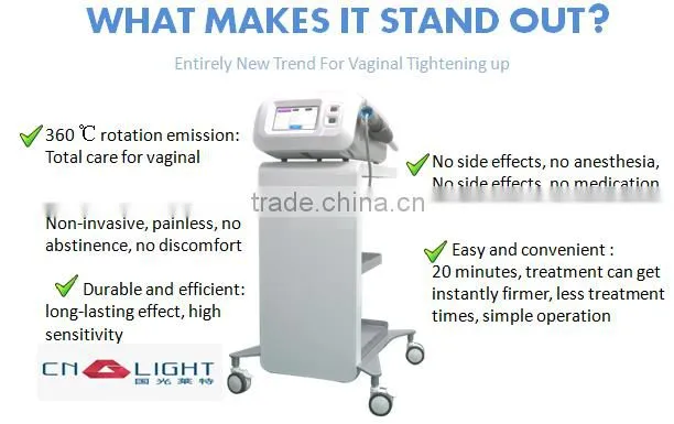 2016 hot selling ultrasonic Hifu vaginal tightening machine