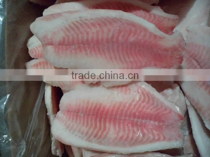 Frozen fish tilapia fillet boneless skinless