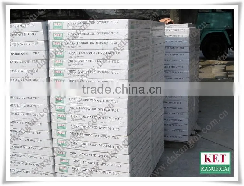 595*595 Decor Film faced gypsum ceiling board
