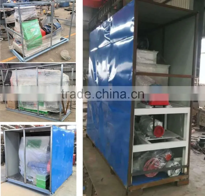Small Wood Pellet Machine / 0.2-4T/H CE Certification Ring Die Wood Pellet Hammer Mill