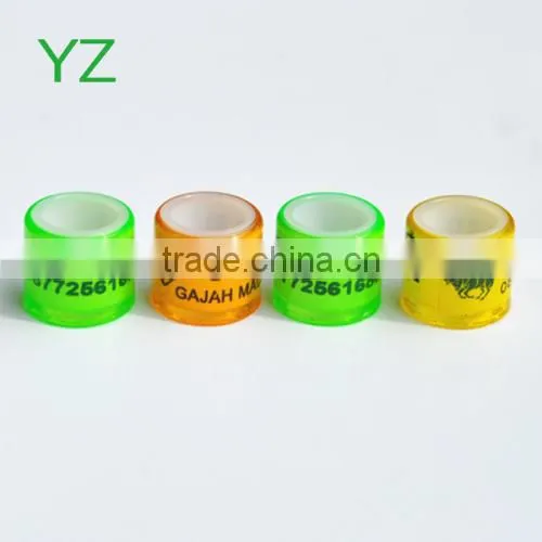 2015 Hot Newest Transparent pigeon rings tags for sale