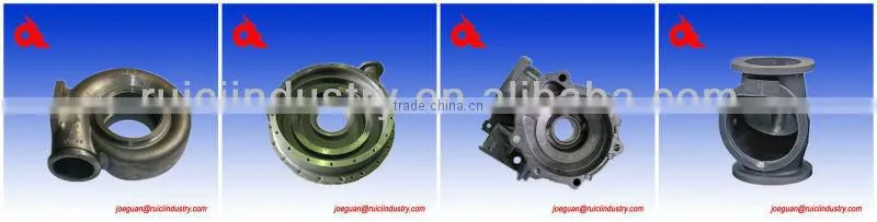 JL1040 grey iron water pump body