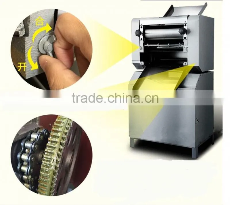 full automatic dough pressing machine / dumplings noodle machine / dough sheet machine