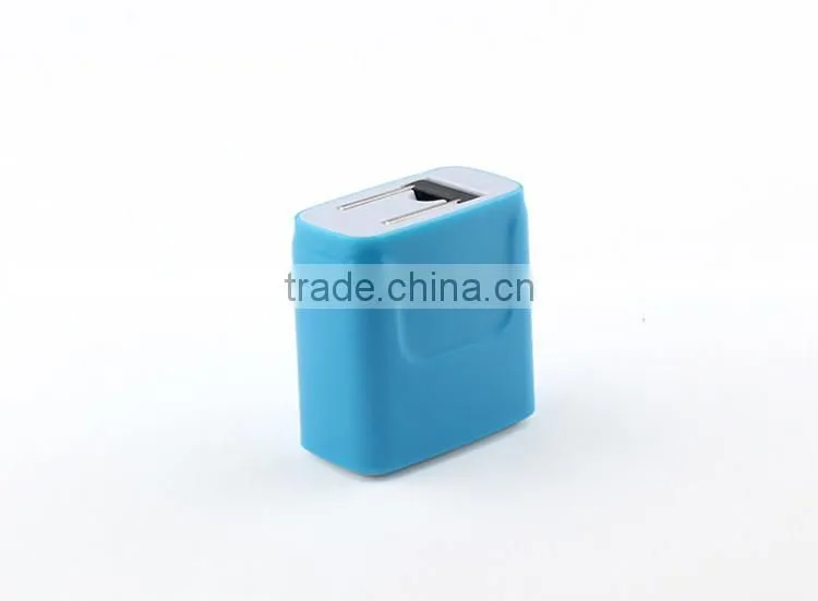 Portable 2 USB Ports Mobile Phone Travel Charger With US / EU Plug