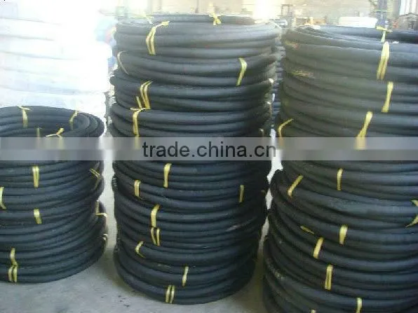 High pressure hose with screw coupler