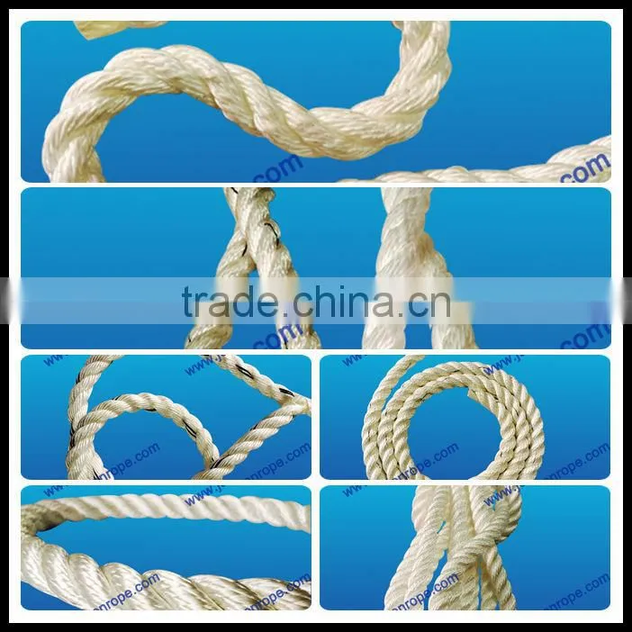 Alibaba china new products pp rope with steel core