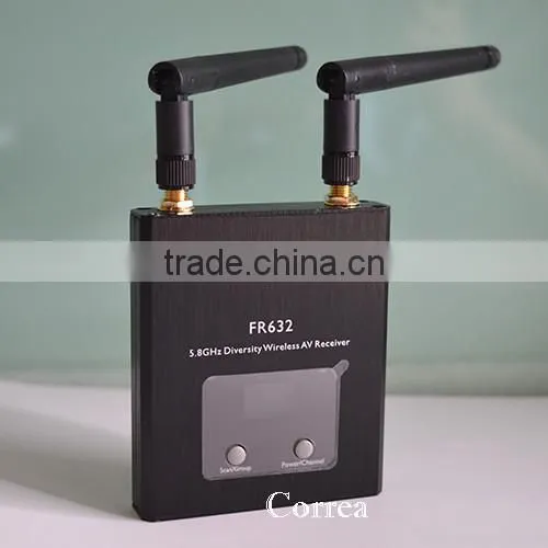 FPV System FR632 Diversity 5.8GHz 40CH Auto Scan LCD A/V Receiver