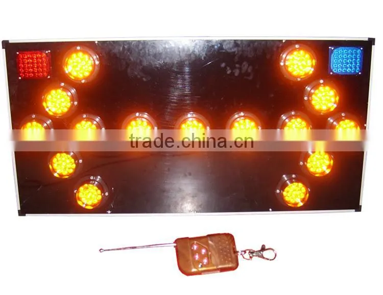 LED arrow board for construction