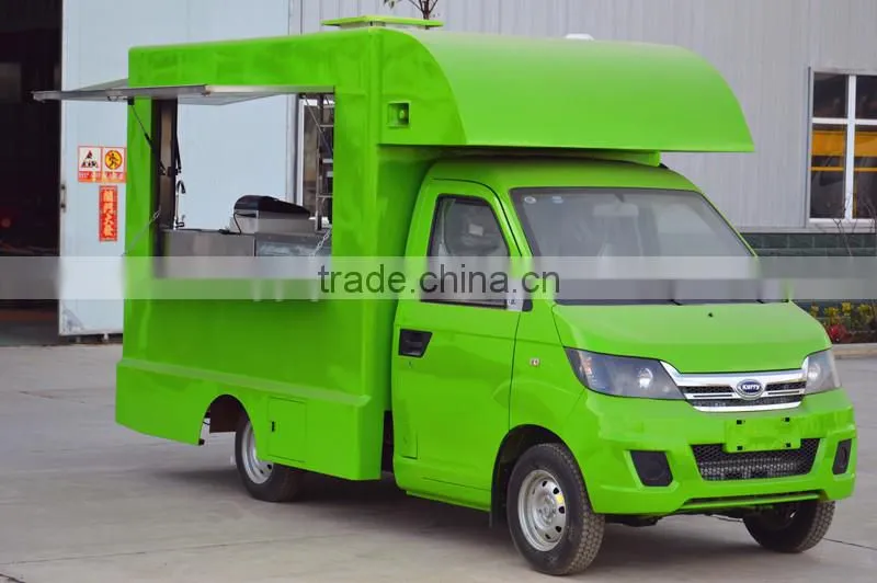China Karry Gasoline Snack Truck Manufacture