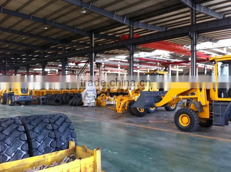 Chinese Big Wheel Loader With Capacity 6000kg
