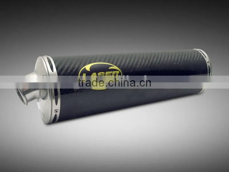 For SUZUKI GSX-R750 2004- SM Motorcycle Exhaust Pipe LASER Duo-Tech bolt-on muffler