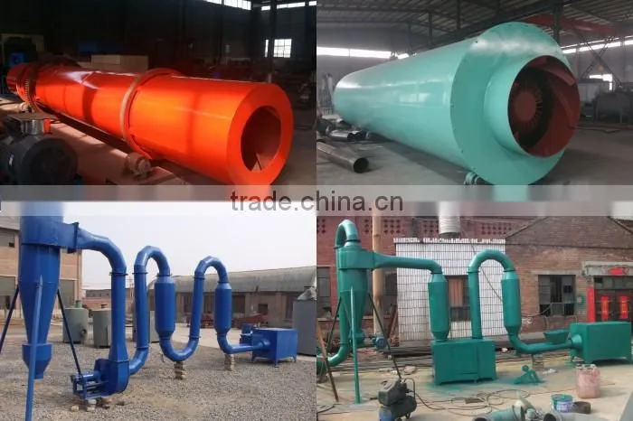 Professional manufacturer Industrial rotary dryer/wood chips rotary dryer