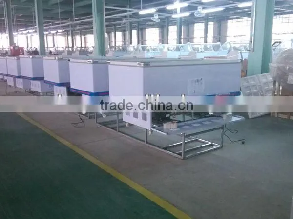 Hot sale glass door holiday freezer