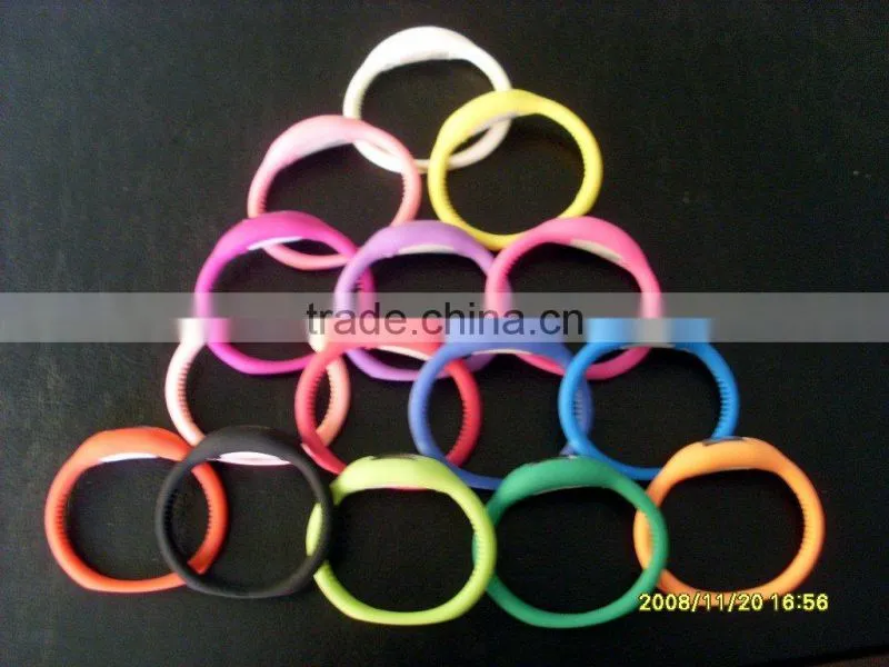 2012 Promotation Ion Silicone Digital Watch