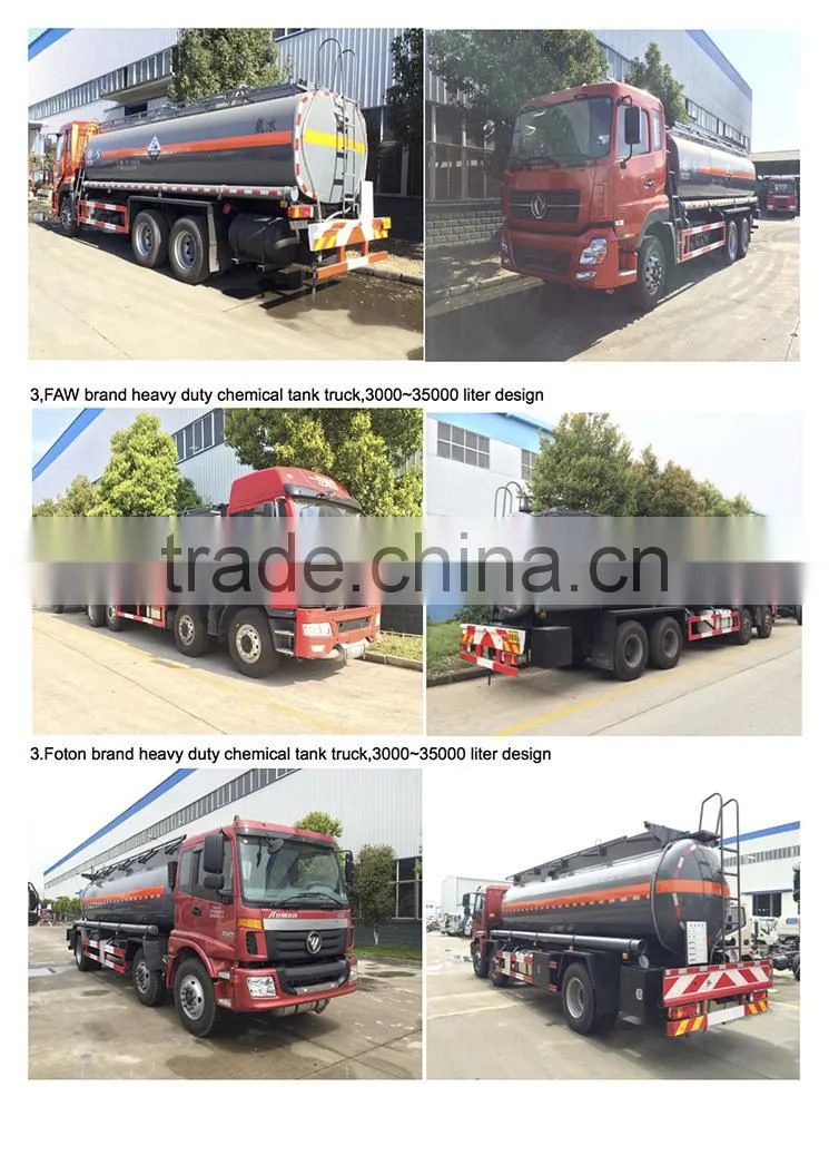 chemical tank vehicle
