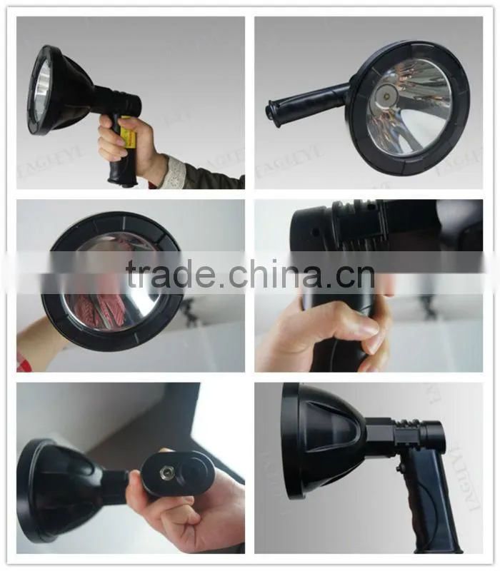 handheld cree mobile led T61 Factory Hot Sell marine portable light Model T61-LED handheld spotlight China hunting accessorie