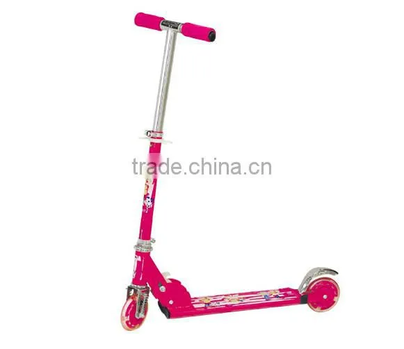 full iron laser wheel kick scooter for children