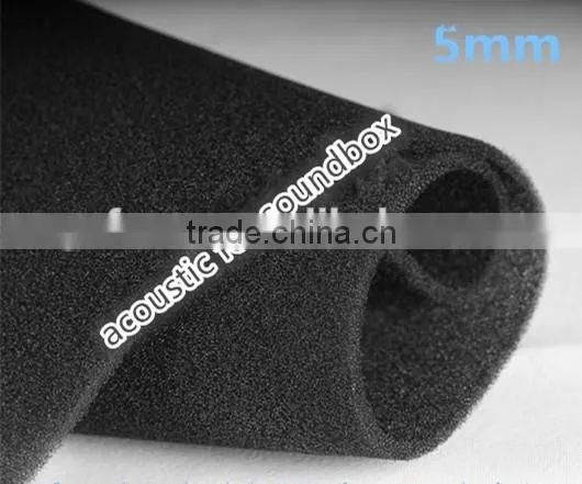 High density soundproofing foam with wedge/egg/pyramid shape/acoustic foam panels