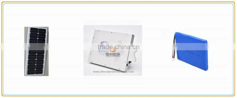 Smart Cheap Solar Street Light With Pole all in one