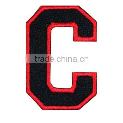 Custom Embroidery letter patch