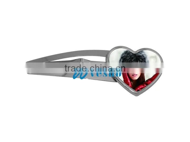2015 fashion DIY 3 shape sublimation Hair pin