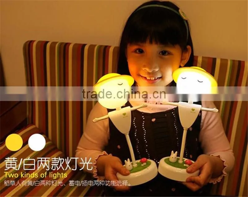 The scarecrow Nightlight USB micro landscape Nightlight Creative led sensor home lights