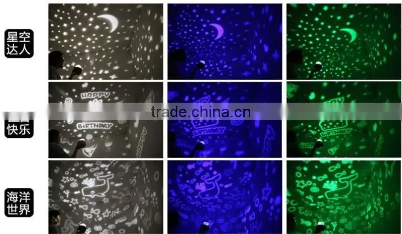 CT-745 Magic Lamp drill Smart Dimming LED Star Light Creative USB Romantic Night Light Projection Nightlight