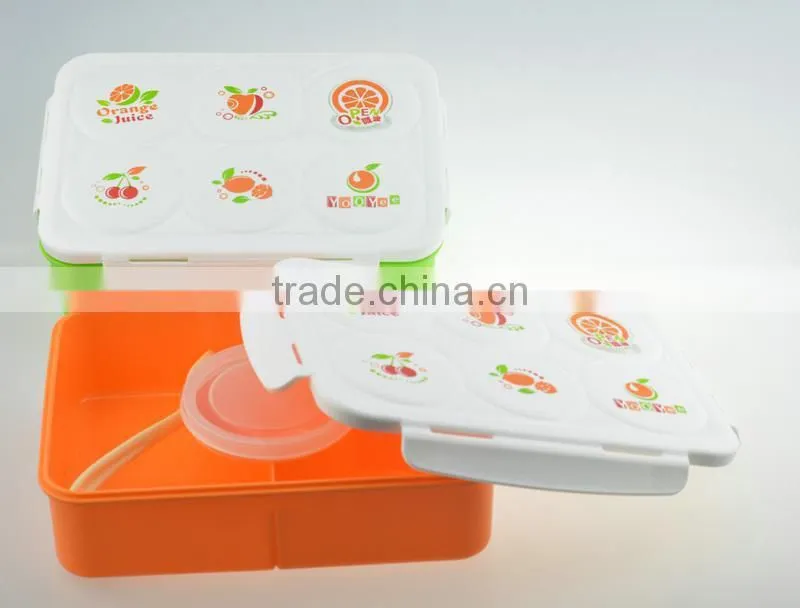 high quality food grade BPA free kid box/kid lunch box/kid food container/lunch box for children/cute lunch box/pretty lunch box
