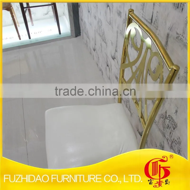2017 new fashion stainless steel dining chair for sale