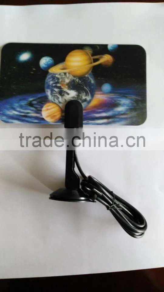 New Arrival Digital Indoor TV Antenna HDTV DTV Box Ready HD VHF UHF Flat Design High Gain 3D visual Thermotolerant Antennas