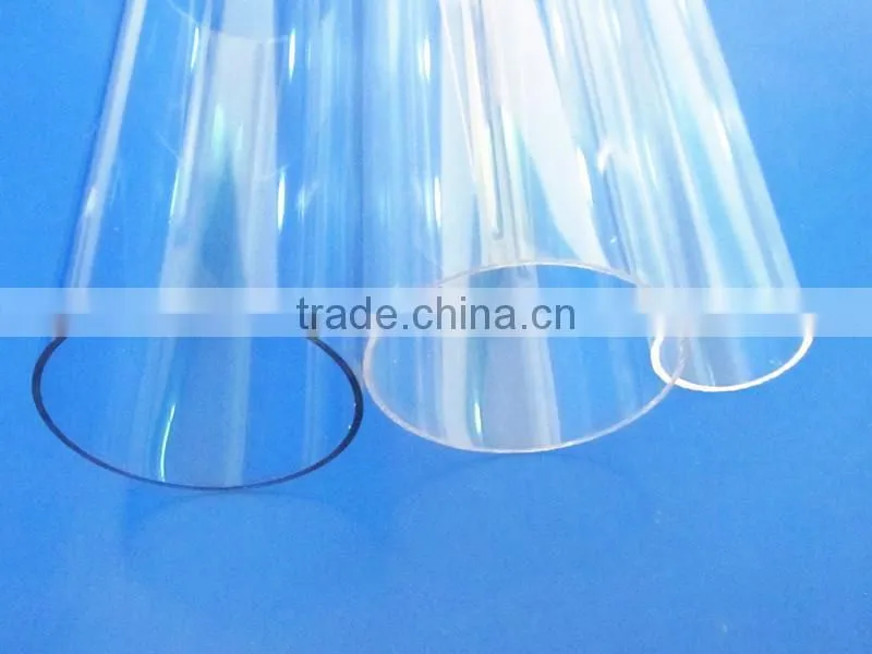 custom size acrylic clear plastic tube/plexiglass tube