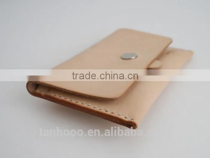 High quality passport holder two card slots one slot for passport wholesale woman wallet real leather passport wallet