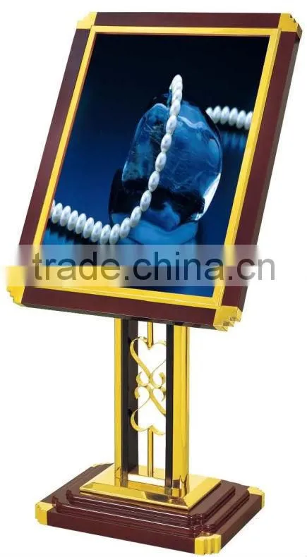 Outdoor store signage wrought iron sign posts manufacturer(P67)