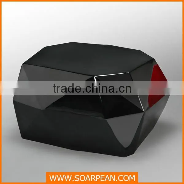 multifunctional shopping mall fiberglass stool chair with flowerpot