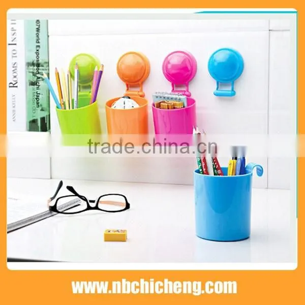 Colors storage basket suction cup bath holder single cup storage holder