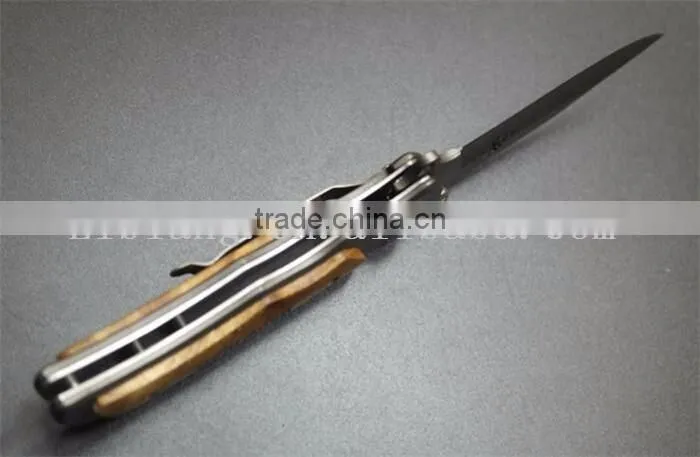 Special Gift for Men 400C Damascus Folding Knife