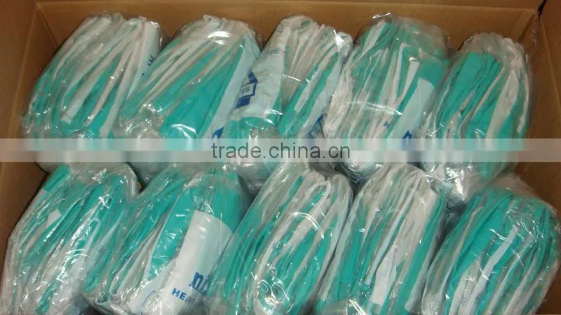 DDSAFETY Hot Sale Long Green Nitrile Gloves