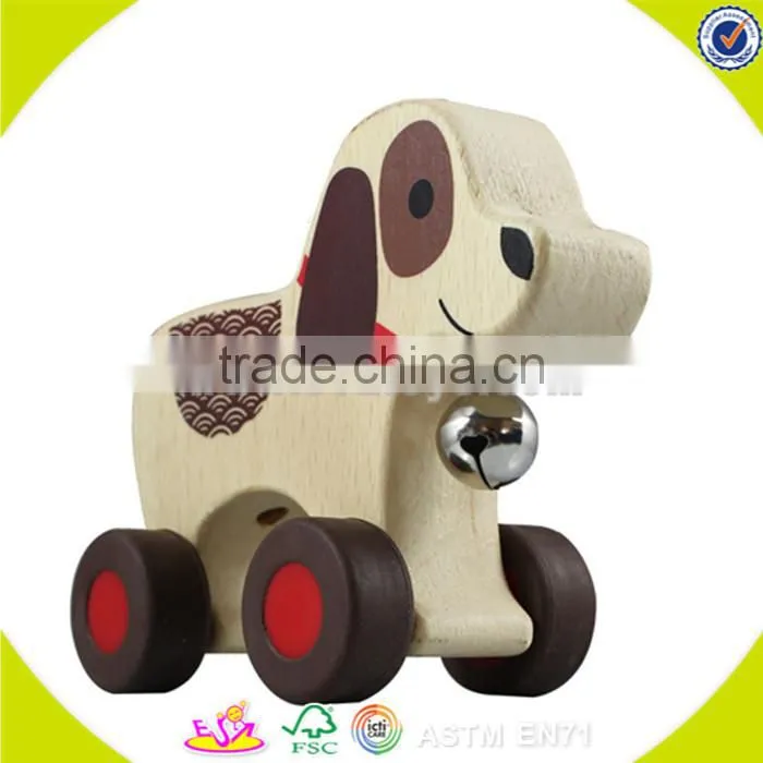 wholesale fashion red wooden kids car toy hot sale kids wooden kids car toy W04A035