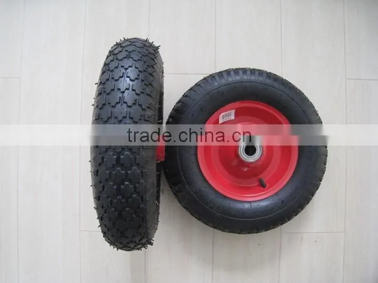 china heavy duty hand truck rubber wheel