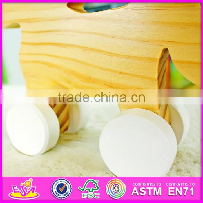 2016 new design children toys wooden unicorn W05B151