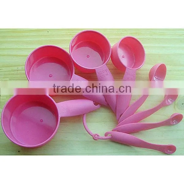 MS-3700 8 Pcs plastic measuring spoon cups
