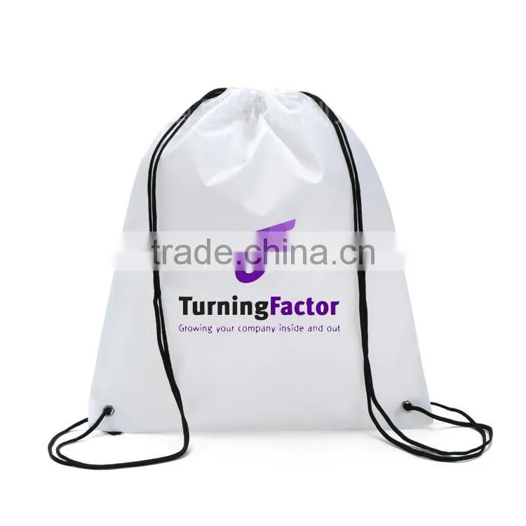 210D Nylon Custom Mesh Drawstring Pack/Bag/Backpack