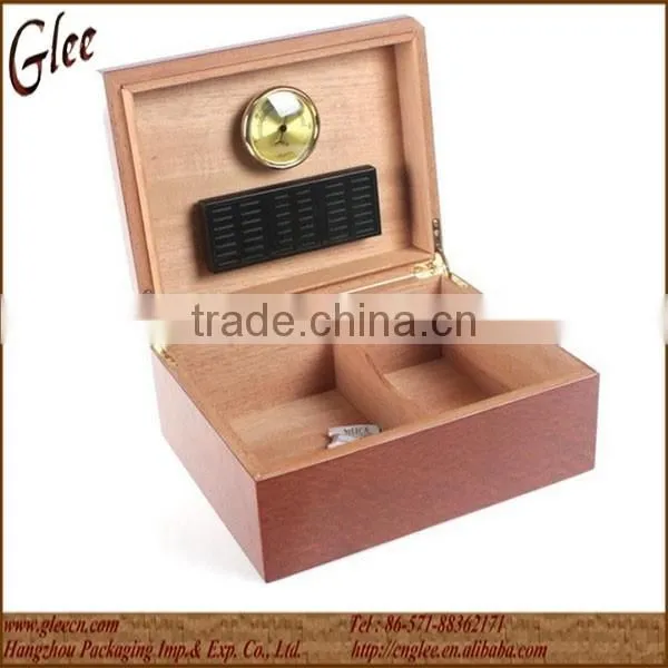 Matte Lacquer wooden humidor cigar box supplier
