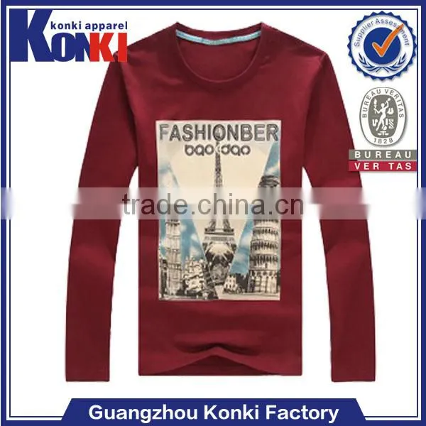 New arts and crafts stripe 100% cotton men fancy t shirts manufacturers