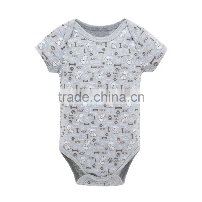 Best Sale Newborn Clothes Sleeveless 100% Cotton Baby Rompers For Boy